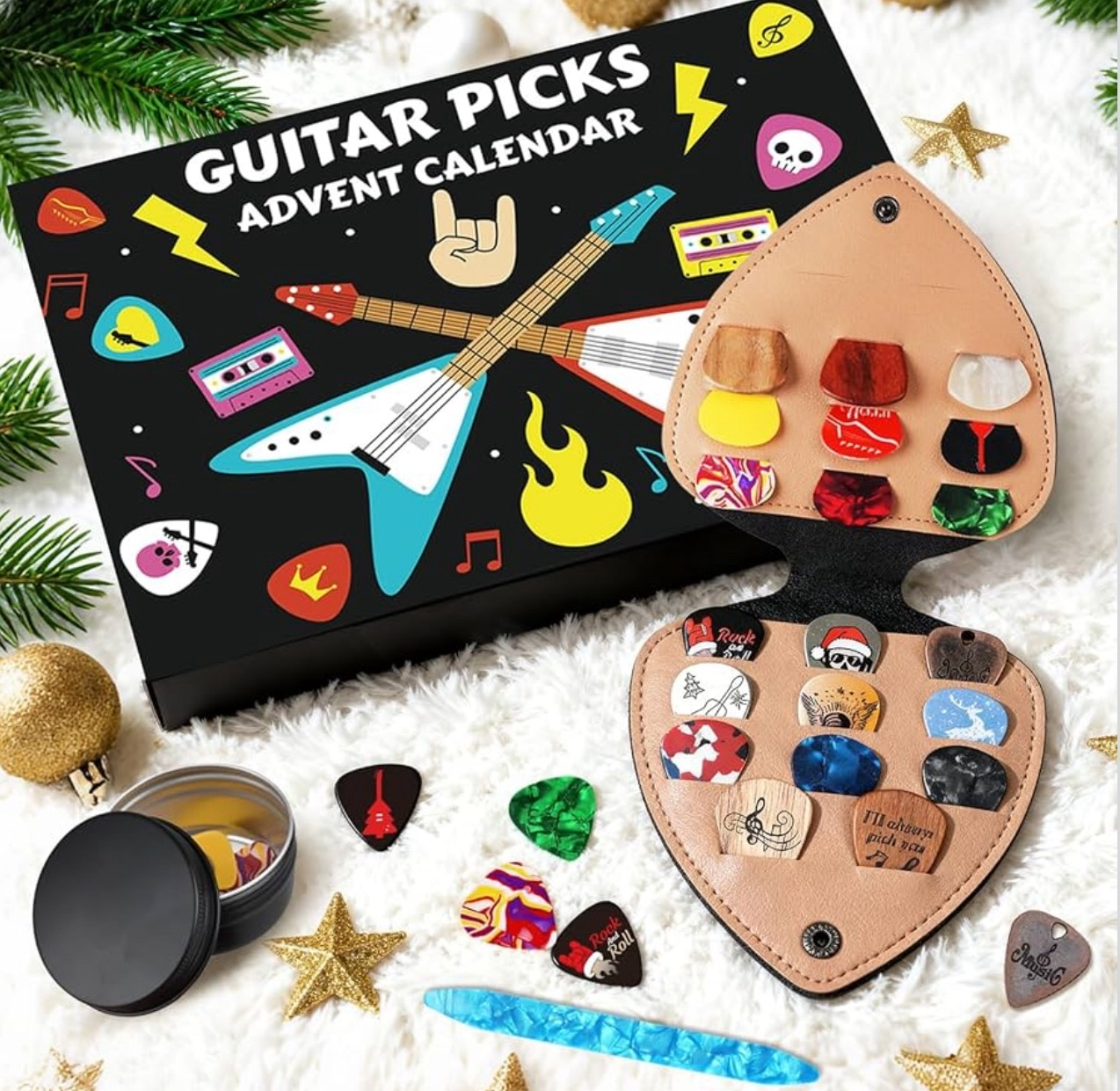 Picktheday - The Guitar Picks Advent Calendar