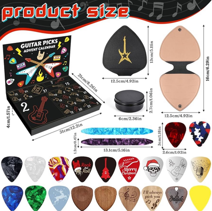 Picktheday - The Guitar Picks Advent Calendar